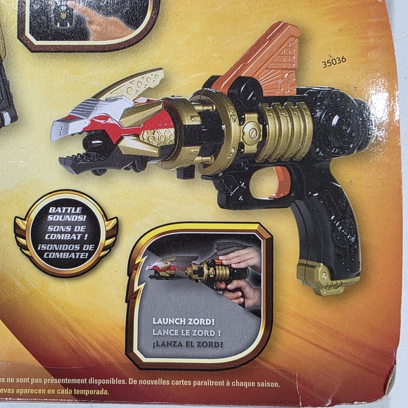 Saban's Power Rangers Megaforce Power Ranger Blaster Toy NEW - Picture 3 of 9